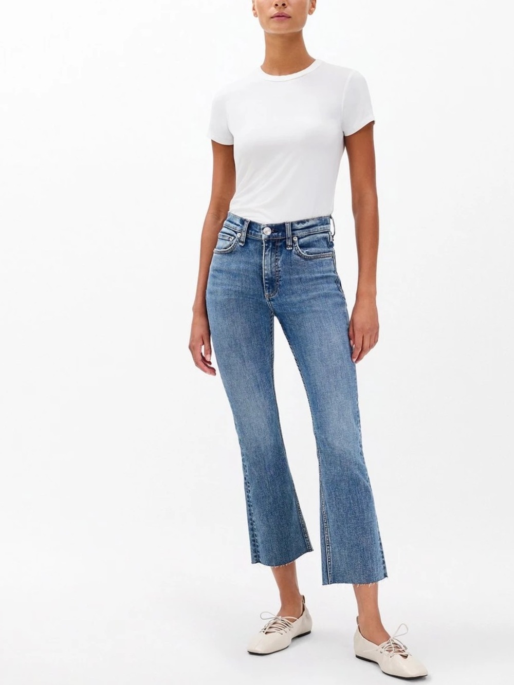 Rag & bone Peyton Ankle Bootcut Jean
in Flexi Denim